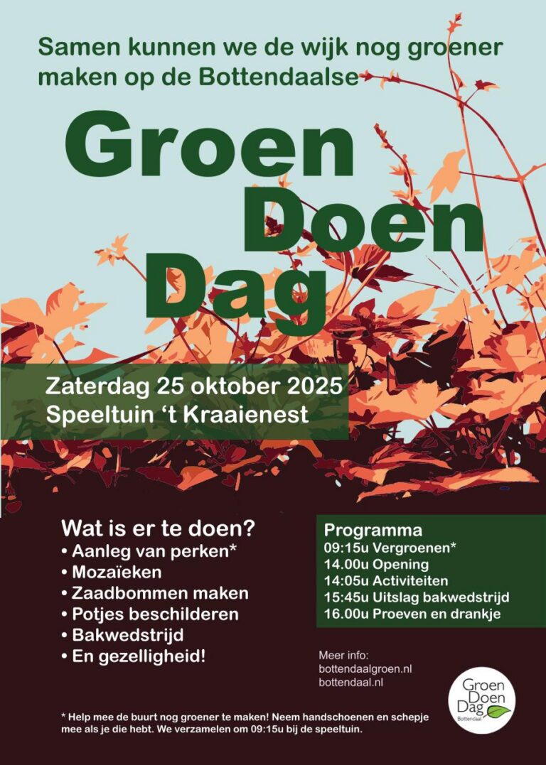 De 4e Groendoendag komt eraan!