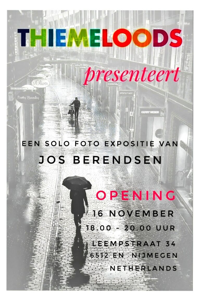 Thiemeloods: Foto-tentoonstelling Jos Berendsen
