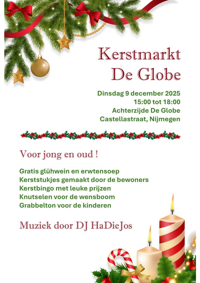 Studenten HAN/ROC over Kerstmarkt