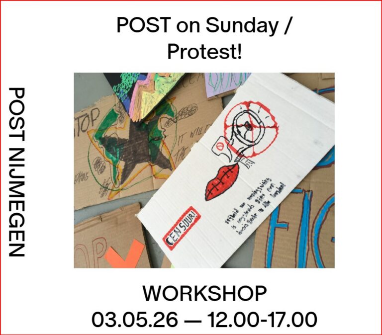 POST op zondag: Protest!