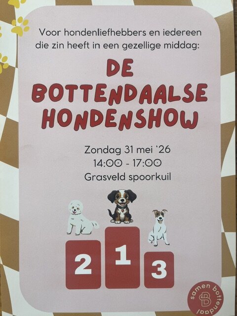 Aanmelden: Bottendaalse Hondenshow