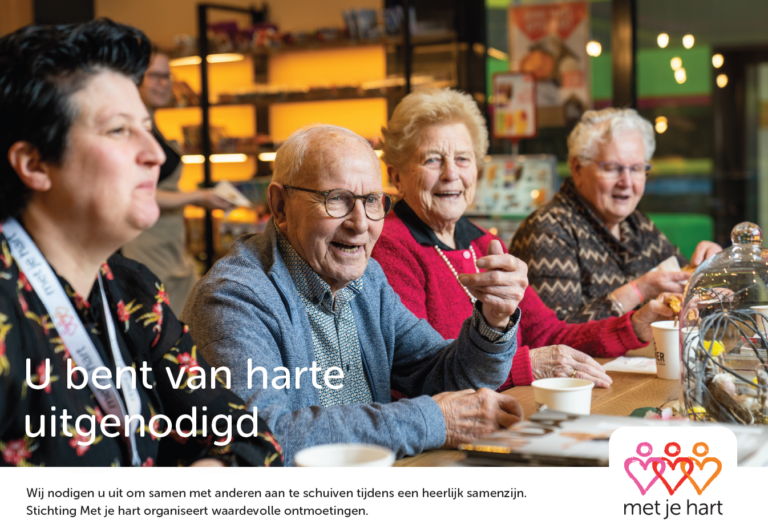 Nieuw in Bottendaal: samen aan tafel met Stichting Met je Hart